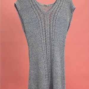 Miilla Clothing Blue Knit Swim Coverup